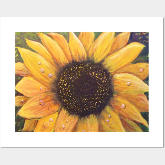 Sunflower Wall Art by Allison Prior Art